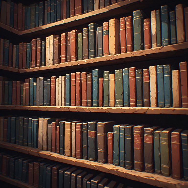 How do you paint bookshelves?