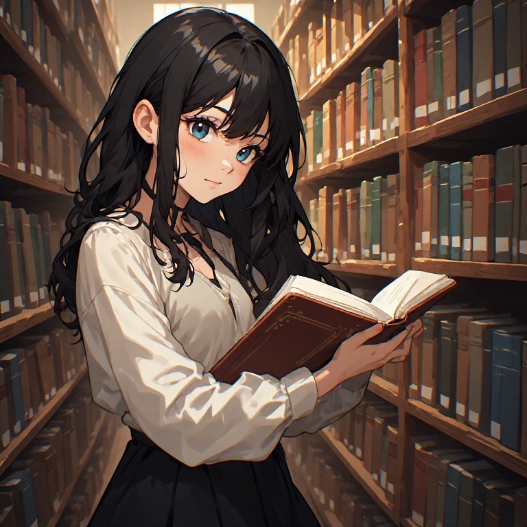 How do you go about searching for books in a library?