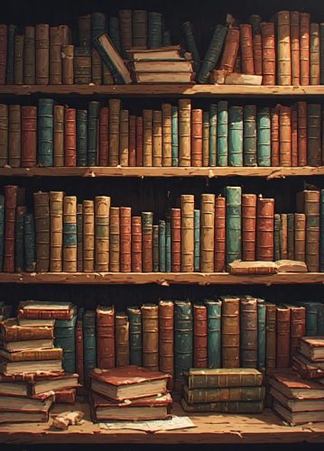 How should the books be arranged?